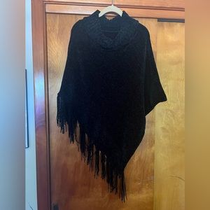 Britt’s Knits Women’s Beyond Soft Cowl Neck Poncho.